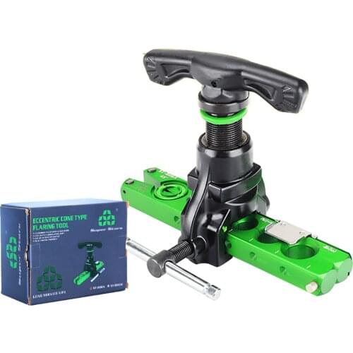 DSZH ST-806A Reamer Flaring Tool Copper Pipe Maintenance Eccentric Cone Type Tube Expander Tool 6-19MM 1/4-3/4 Inch