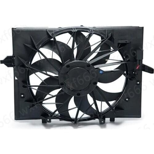 Water tank electric fan Suitable for E65b mwE66 528I Cooling fan motor Cold air fan cooling fan Air conditioning electric fan