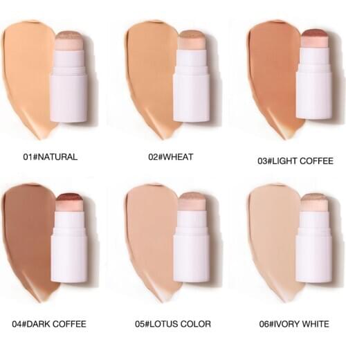 OTWOO V Face Shadow Highlighter Facial Contour Concealer Stick Beauty Cosmetic face concealer stick waterproof long-lasting