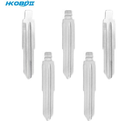 HKOBDII #39 for Buick Excelle for Chevrolet Lova New Sail Metal Blank Uncut Flip KD Remote Key Blade Type