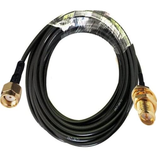 LMR240 Cable RP-SMA male to RP-SMA Female Connector RF coaxial Low Loss Coax cable 1m 2m 3m 5m 10m