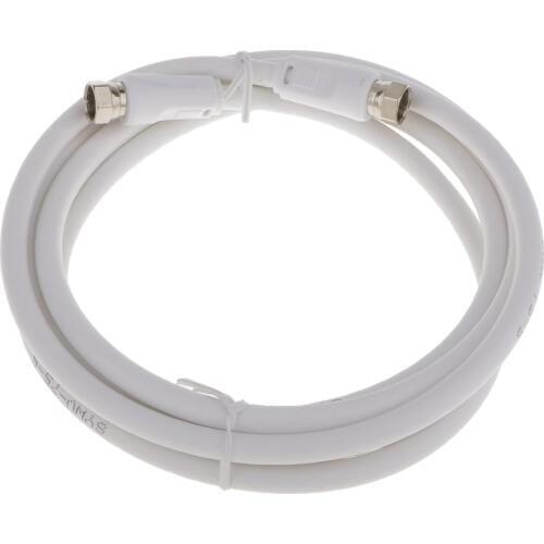 6.7 Ft Coaxial TV Antenna Cable for Attaching Cable Boxes VCRs WebTV or Any Video Source with F-type Output