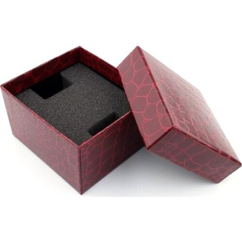 Crocodile Print Watch Box Durable Present Gift Box Organizador Storage Box Case For Bracelet Bangle Jewelry Watches Boxes W3