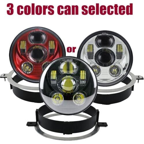 For Honda Headlight VTX bracket with 5.75inch LED Head Light projector led for Honda VTX 1300 / 1800