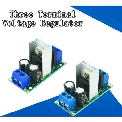 LM7805 LM7812 AC-DC AC to DC Power Supply Module Three Terminal Voltage Regulator Module 5V Output Max 1.5A