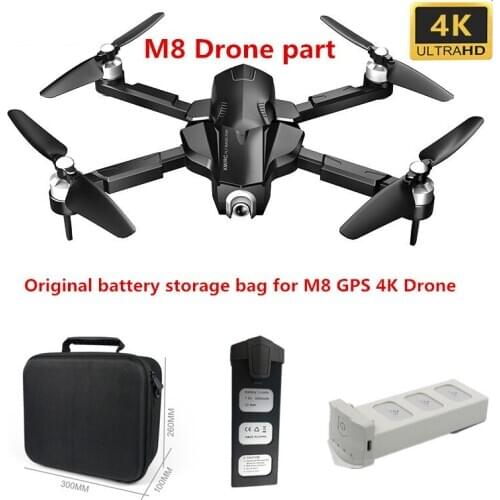 M8 GPS 4K Drone Original Accessories 7.6v 3000 mAh Battery Storage Bag For M8 GPS 4K Drone Spare Parts