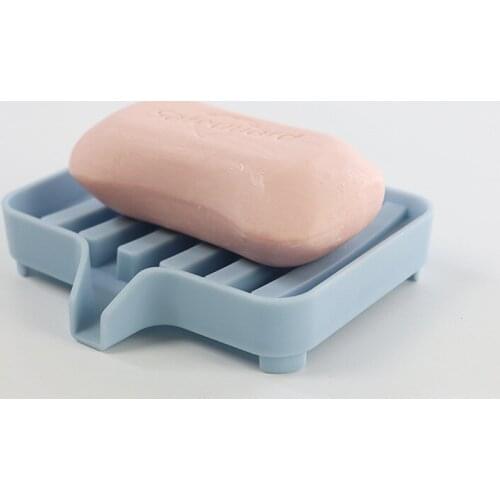 Plastic Shower Soap Storage Rack Tray Soap Dish Tray Tools Soap Drain Soap Box Diversion Type Soap Tray Bathroom Tools