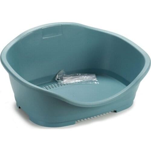 Dog Bed Grey Plastic (42 x 24 x 56 cm)