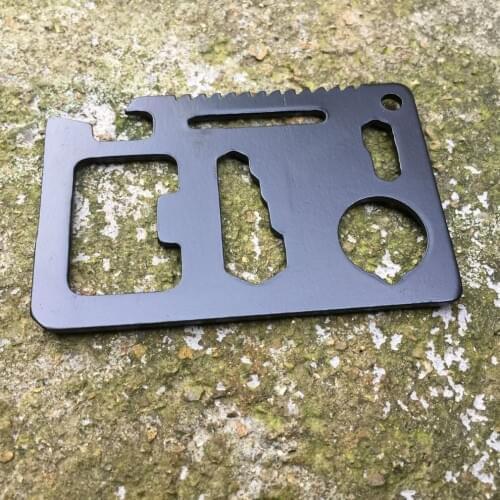 Swiss Knife Card Multifunctional Combination Knife Card With Survival Tool Beauty Set Tool Card Combination Knife