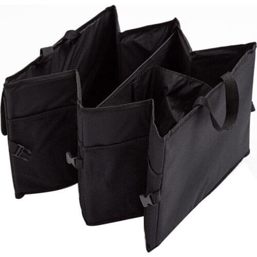 Trunk storage box foldable Oxford cloth canvas folding storage box multifunctional cargo storage box