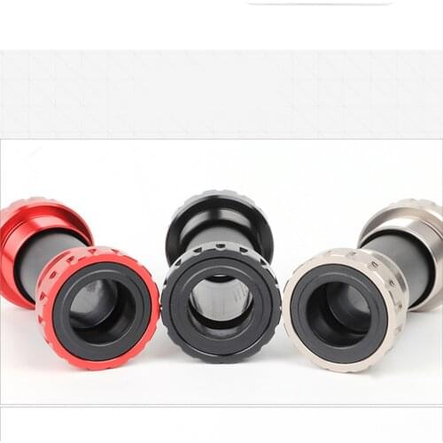 Ultralight Bike Bottom Bracket MTB Road Bike Threaded Crankset Sealed Bearings BB51 for 68-73mm Bottom Bracket Shell Component