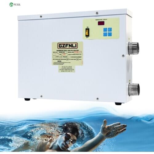 24KW Digital display thermostat swimming pool equipment high-power cycle automatic heating thermostat bath water heater