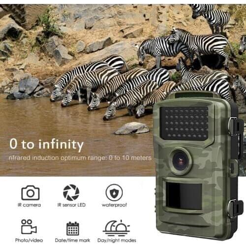 Wildlife Trail Camera Waterproof 1080P Infrared Hunting Game Camera with Night Vision Wireless Surveillance Tracking Camera