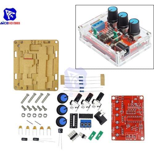 Diymore XR2206 High Precision Multi-function Signal Generator DIY Kit Sine/Triangle/Square Output 1Hz-1MHz Adjustable Frequency