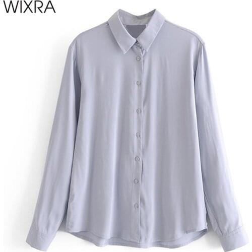Wixra Women's Blue Shirts