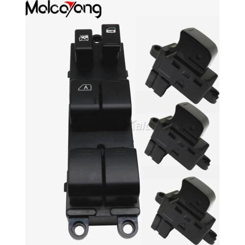1 Set of 4 Pieces Electric Power Master Window Switch For Nissan TIIDA C11 SC11 C11Z VERSA S SL 2007 2008 2009 2010