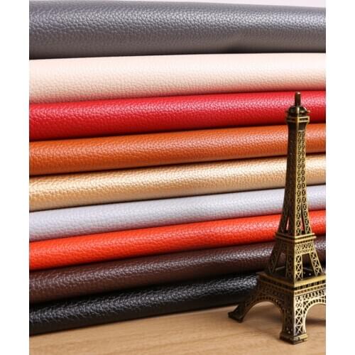 145cmx100cm Plus Thick Leather Fabric Soft Bag Sofa Fabric Car Cushion Waterproof Imitation Leather Artificial Leather Pu Fabric