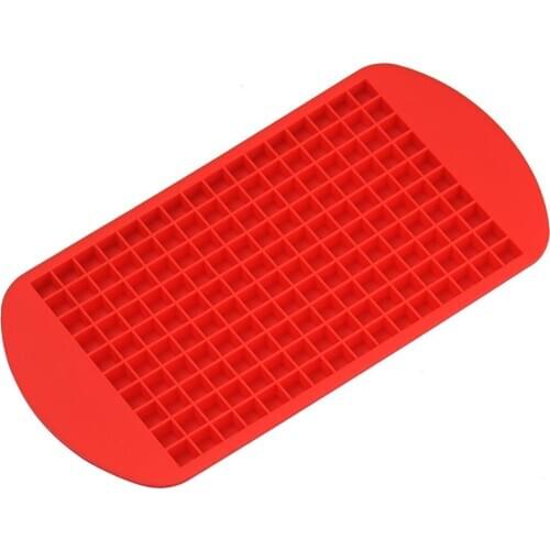160 Small Square Silicone Ice Tray Ice Cube Maker Silicone Mold #BO