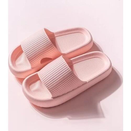 2021 Summer Ladies Adult and Children Flat Heelless Bathing Sandals Candy Color CH135-49253