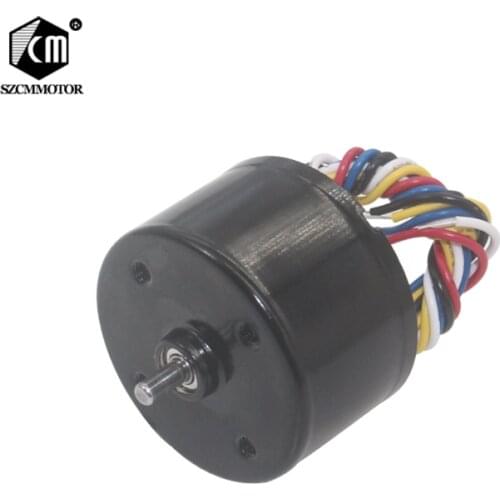 35mm Diameter Micro High Speed 3000RPM-6000RPM BLDC Motor 0-5v PMW Speed Adjust with Brake Brushless Electric Motor
