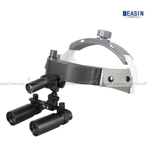 6X Surgical Loupe Helmet Magnifier Dental Loupes Surgeon Operation Medical Enlarger Clinical Magnifier