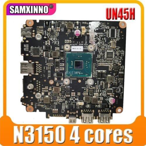 Akmey Mainboard For Asus VivoMini UN45H UN45H-VM062M Mini HD computer motherboard N3150 4 cores 90MS00R0-R01000