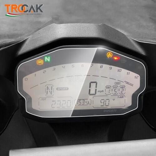 For Ducati Panigale 899 / 959 / 1199 / 1299 moto Accessories Cluster Scratch Protection Film Dashboard Screen Protector