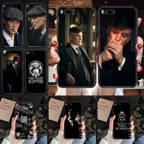 Peaky Blinders Phone case For Xiaomi Mi Max Note 3 A2 A3 8 9 9T 10 Lite Pro Ultra black fashion coque art cover luxury back