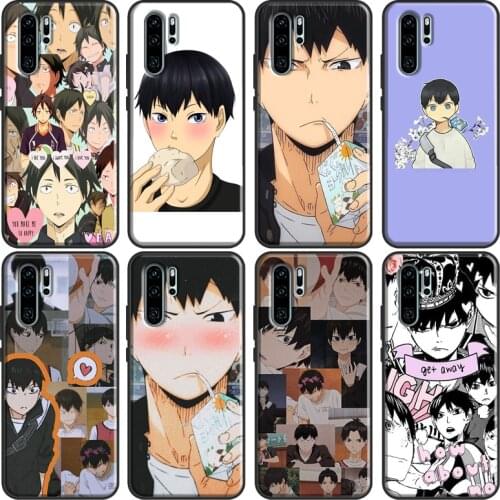 Kageyama Tobio Collage Haikyuu Soft Cover For Huawei P30 Lite P40 P20 Pro Mate 20 10 Lite P Smart 2021 2019 Phone Case