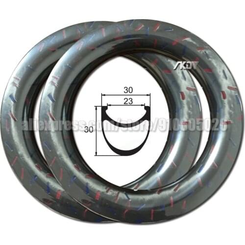 12" 203 Push Bike Carbon Wheel Rims Brake 30mm Kids Bicycle 12inch Rims Clincher 10/12/14/16/18/20/21/24 Holes Baby Bike Wheels