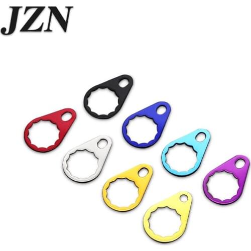 Bearing drop wheel modified spindle nut lock plate anti-loosening ring color accessories fishing wheel bearing