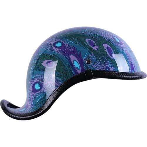 Motorcycle Helmet fiber glass Retro Helmet riding accessories Motorbike half cap cross Casco Moto Capacete Casque