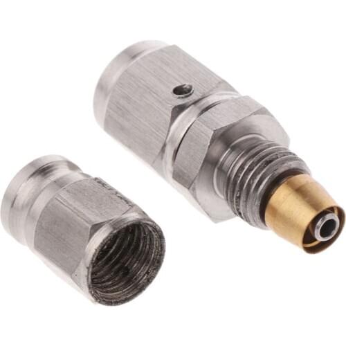 New AN -3 Hose to M10x1.0 Straight Stainless Steel PTFE Custom Brake Clutch Hose Fitting