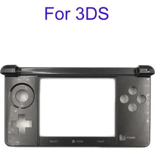 Original Used Bottom Middle Frame Housing Shell Cover Case Faceplate Replacement for Nintendo for 3DS Game Console