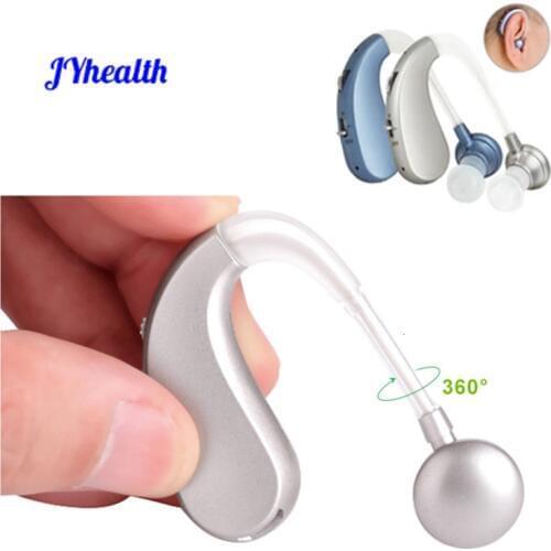 JYHealth Portable Mini Digital Rechargeable Hearing Aid ear aids for the elderly Wireless Sound Amplifiers Long Time Use 5 day