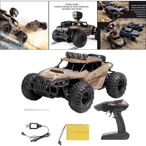 2.4GHz Remote Control Crawler 25KM/H Radio Control RC Climbing Car 1:16 Hobby Vehicle