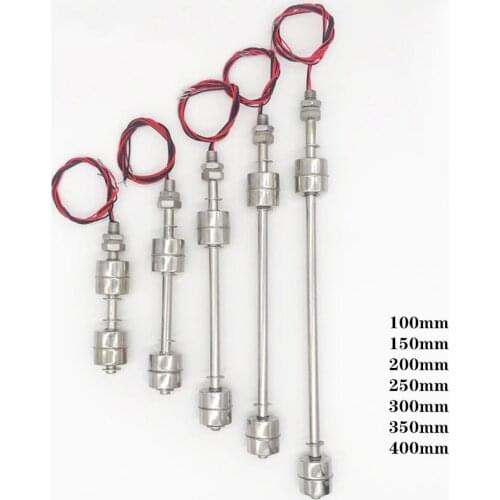 Stainless Steel Float Switch Tank Liquid Water Level Sensor Double Ball Float Switch Tank Pool Flow Sensors 10W 50W Control Pump