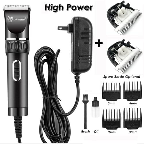 High Power 28W Professional Pet Clipper Electric Scissors Cat Dog Hair Trimmer Shaver Animals Pets Haircut Machine 110V-240V AC