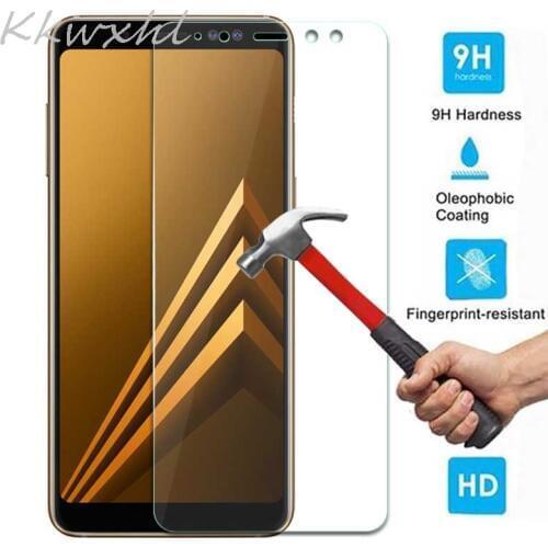 9H Tempered Glass for Samsung Galaxy A8+ 2018 6" A8 Plus A730F A730F/DS A730 GLASS Protective Film Screen Protector cover