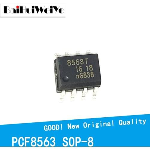 10PCS/LOT PCF8563 PCF8563T 8563T Clock timing real-time clock SOP-8 SMD SOP8 New Original Good Quality Chipset