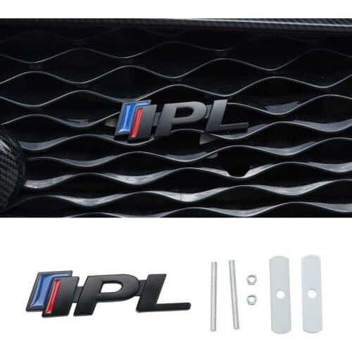 3D Metal Car Styling IPL Emblem Sticker Car Side Fender Rear Trunk Badge Chrome Stickers For Infiniti Q50 FX35 Q30 G37 Q70 QX70