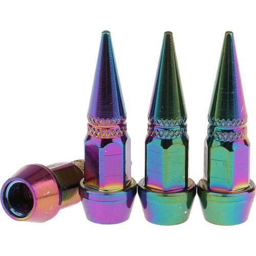 4x MagiDeal Tire Tyre Valve Stems Cap Dust Cover For BMW Car DIY Multicolor