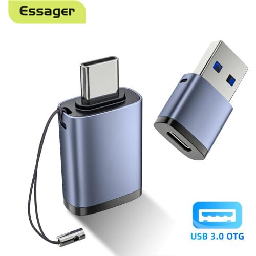 USB C OTG Adapter Type C To USB 3.0 Adapter Micro Male To Type-C Female Converter For Macbook Xiaomi Samsung USBC OTG Connector