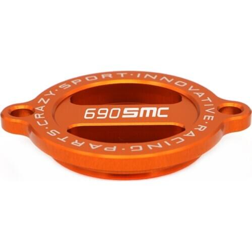 Motorcycle Accessories CNC Engine Oil Filter Cover Cap For KTM 690SMC 690 SMC 690SMC-R SMC-R R