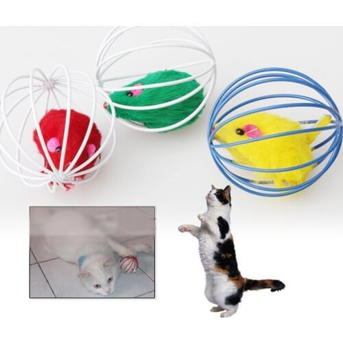 ANGRLY Pet Cat Lovely Kitten Gift Funny Play Toys Best Gift Popular New Pet Cat Toy Mouse Ball Lovely Kitten Gift Funny Play Toy