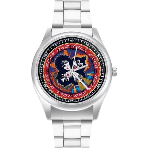 Kiss Band Quartz Watch Design Original Wrist Watch Stainless Fashion Outdoor Couple Wristwatch