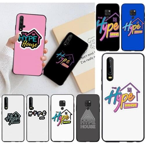 Hype House DIY Painted Bling Phone Case for Huawei P40 P30 P20 lite Pro Mate 30 20 Pro P Smart 2019 prime