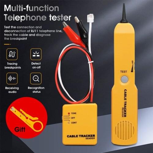COMPTYCO Tracker Diagnose Tone Finder Telephone Wire Cable Tester Toner Tracer inder Detector Networking Tools