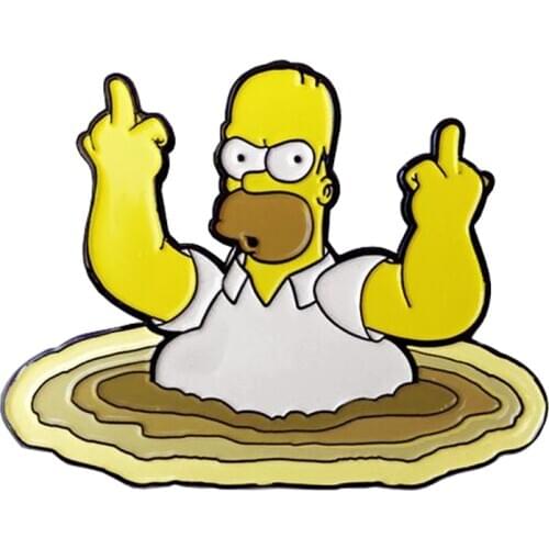 Trappuccino escape enamel pin