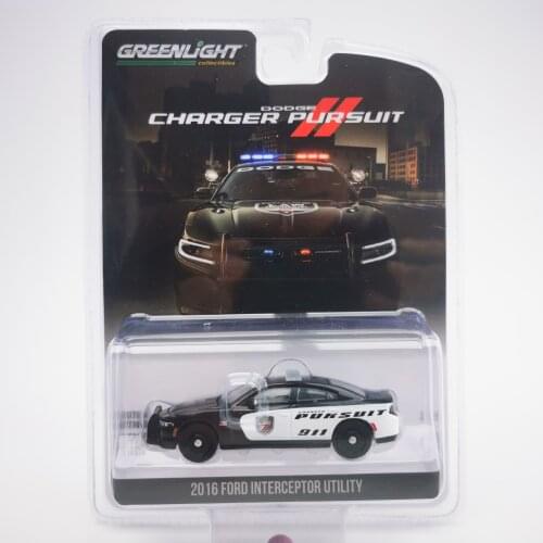 GREENLIGHT 1:64 2016 FORD INTERCEPTOR UTILITY Limited collection of die-cast alloy car models